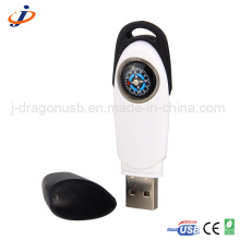 Custom Compass Plastic USB Flash Memory